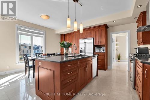 131 Issam Private, Ottawa, ON - Indoor Photo Showing Kitchen With Stainless Steel Kitchen With Upgraded Kitchen
