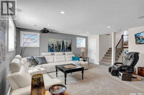 4839 Mazinke Crescent, Regina, SK - Indoor Photo Showing Living Room