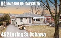462 LORING STREET Oshawa, ON L1H 6K8