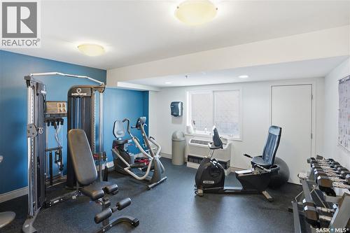 701 902 Spadina Crescent E, Saskatoon, SK - Indoor Photo Showing Gym Room
