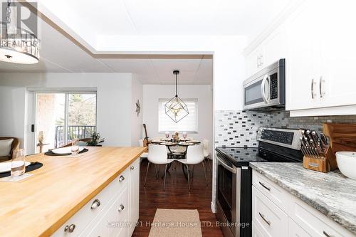Freshly painted throughout - 307 - 6 Westlake Lane, St. Catharines (Lakeport), ON - Indoor Photo Showing Kitchen