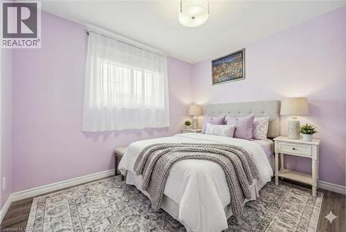 Virtually staged bedroom. - 263 The Country Way, Kitchener, ON - Indoor Photo Showing Bedroom