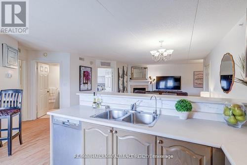 312 - 4003 Kilmer Drive, Burlington, ON - Indoor Photo Showing Kitchen With Double Sink