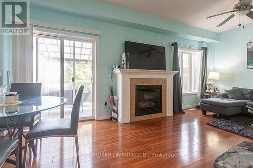 66 Springvalley Crescent, Hamilton, ON - Indoor Photo Showing Living Room With Fireplace