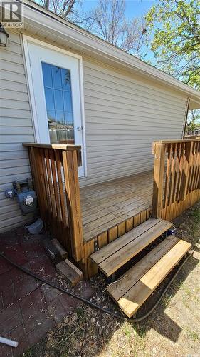 215 Mergens Street, Weyburn, SK - Outdoor With Deck Patio Veranda With Exterior