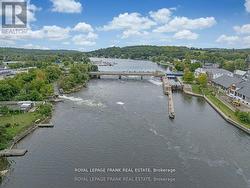Overlooking over Lock 18 on the Trent River - 