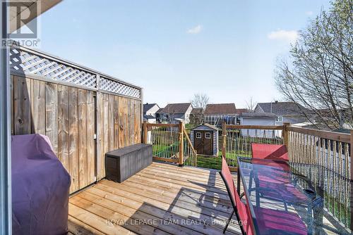106 Hemlock Crescent, Cornwall, ON - Outdoor With Deck Patio Veranda With Exterior