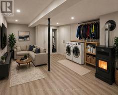AI Rendering of Possible Basement Renovation - 