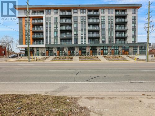 416 - 312 Erb Street W, Waterloo, ON - Outdoor With Balcony With Facade