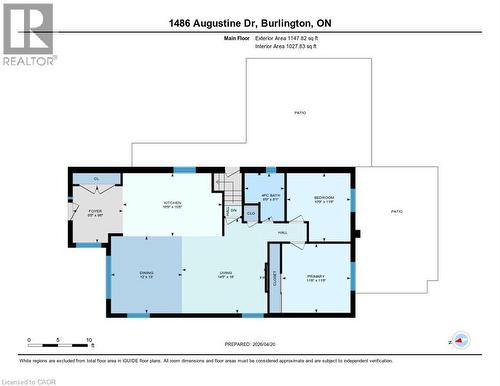 Floor plan - 1486 Augustine Drive, Burlington, ON - Other