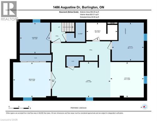 Floor plan - 1486 Augustine Drive, Burlington, ON - Other