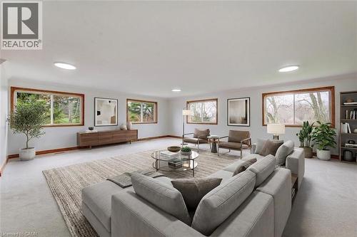 5762 8Th Line E, Ariss, ON - Indoor Photo Showing Living Room