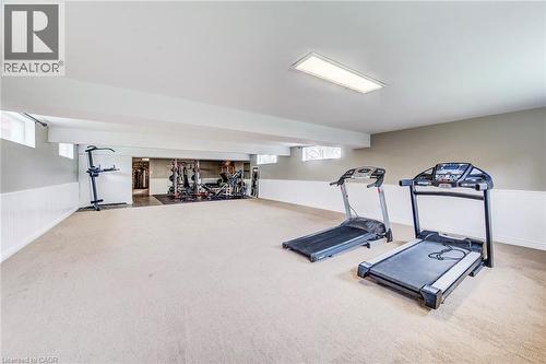 5762 8Th Line E, Ariss, ON - Indoor Photo Showing Gym Room