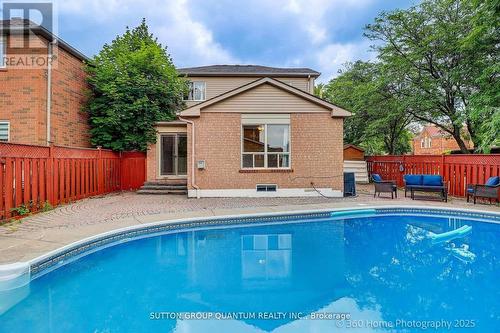 3246 Fanleaf Drive, Mississauga, ON - Outdoor With In Ground Pool