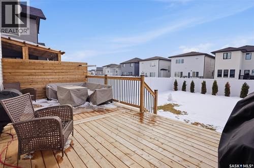 606 Delainey Road, Saskatoon, SK - Outdoor With Deck Patio Veranda With Exterior
