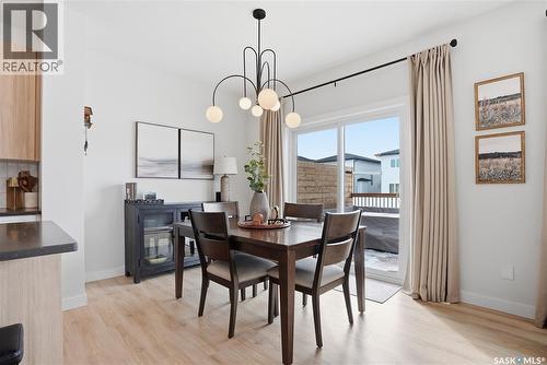 606 Delainey Road, Saskatoon, SK - Indoor Photo Showing Dining Room