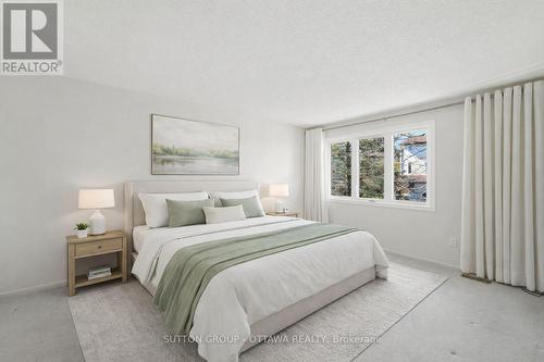 Virtually Staged - 110 Pigeon Terrace, Ottawa, ON - Indoor Photo Showing Bedroom