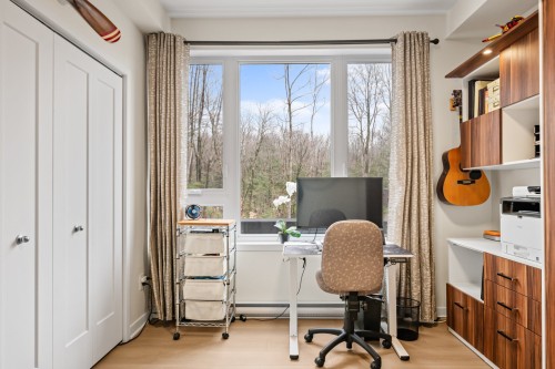 Chambre à coucher - 106-1320 Rue Custine, Saint-Jérôme, QC - Indoor Photo Showing Office