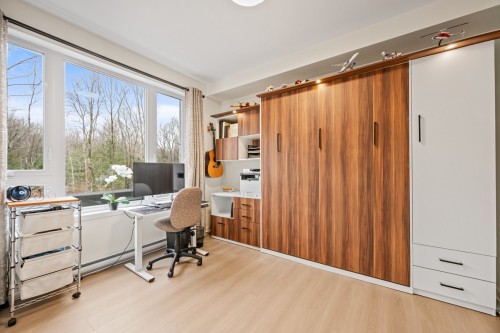 Chambre à coucher - 106-1320 Rue Custine, Saint-Jérôme, QC - Indoor Photo Showing Office