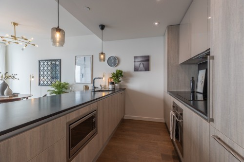 Kitchen - 3201-1450 Boul. René-Lévesque O., Montréal (Ville-Marie), QC - Indoor Photo Showing Kitchen