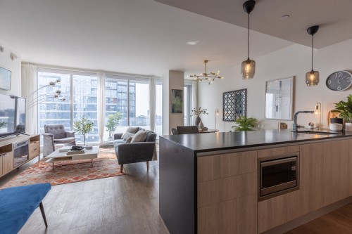 Kitchen - 3201-1450 Boul. René-Lévesque O., Montréal (Ville-Marie), QC - Indoor