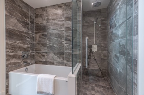 Master Bathroom - 3201-1450 Boul. René-Lévesque O., Montréal (Ville-Marie), QC - Indoor Photo Showing Bathroom