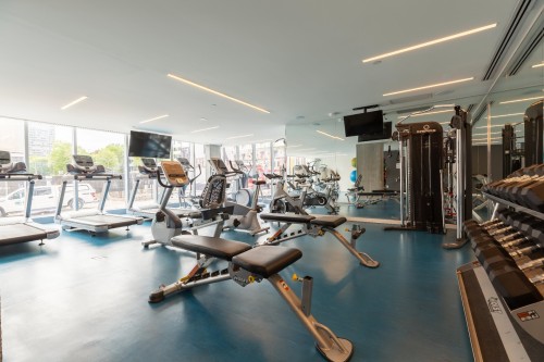 Exercise Room - 3201-1450 Boul. René-Lévesque O., Montréal (Ville-Marie), QC - Indoor Photo Showing Gym Room