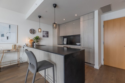 Kitchen - 3201-1450 Boul. René-Lévesque O., Montréal (Ville-Marie), QC - Indoor