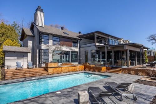 Piscine - 570 Rue Lakeshore, Beaconsfield, QC - Outdoor With In Ground Pool With Deck Patio Veranda