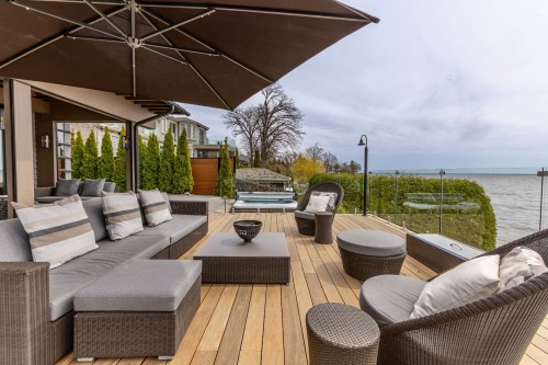 Cour - 570 Rue Lakeshore, Beaconsfield, QC - Outdoor With Deck Patio Veranda With Exterior