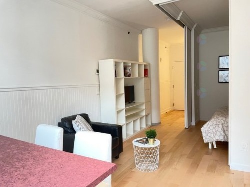 Salon - 207-630 Rue William, Montréal (Ville-Marie), QC - Indoor Photo Showing Other Room