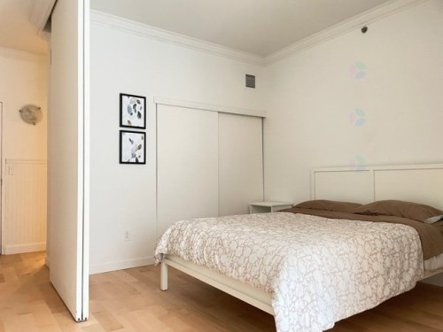 Chambre à coucher - 207-630 Rue William, Montréal (Ville-Marie), QC - Indoor Photo Showing Bedroom