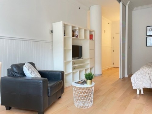 Salon - 207-630 Rue William, Montréal (Ville-Marie), QC - Indoor