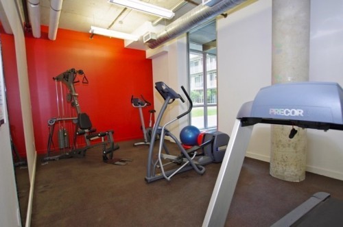 Salle d'exercice - 207-630 Rue William, Montréal (Ville-Marie), QC - Indoor Photo Showing Gym Room