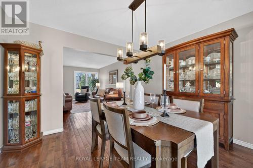 161 Springwater Drive, Ottawa, ON - Indoor Photo Showing Dining Room