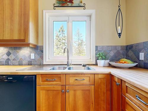 55 Lintlops Road, Murphy Cove, NS - Indoor Photo Showing Kitchen With Double Sink