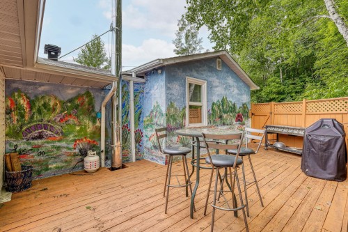 Balcony - 3 Ch. Loyer, Bowman, QC - Outdoor With Deck Patio Veranda With Exterior