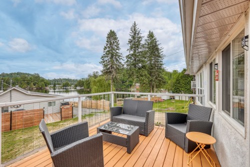 Balcony - 3 Ch. Loyer, Bowman, QC - Outdoor With Deck Patio Veranda With Exterior