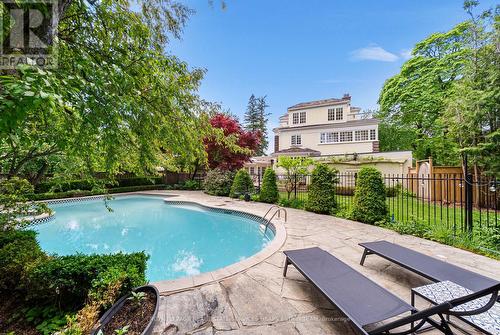25 Strathgowan Crescent, Toronto, ON - Outdoor With In Ground Pool