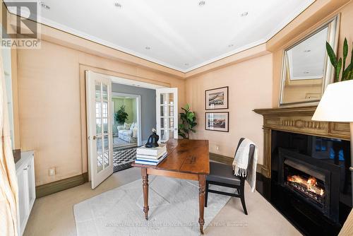 25 Strathgowan Crescent, Toronto, ON - Indoor With Fireplace