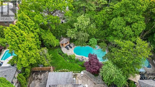 25 Strathgowan Crescent, Toronto, ON - Outdoor With In Ground Pool