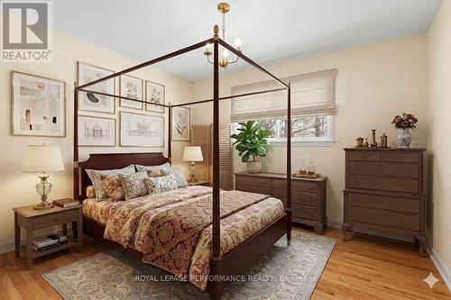 Primary Room is virtually staged. - 1582 Digby Street, Ottawa, ON - Indoor Photo Showing Bedroom