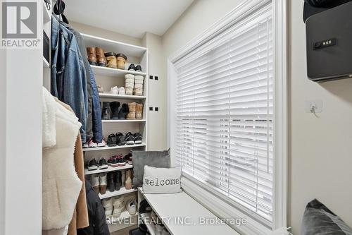 Mudroom with custom organizers and key lockbox. - 109 Ray Street N, Hamilton, ON - Indoor
