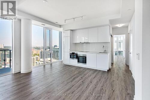 2502 - 158 Front Street E, Toronto, ON - Indoor Photo Showing Kitchen