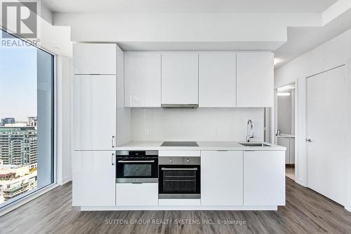 2502 - 158 Front Street E, Toronto, ON - Indoor Photo Showing Kitchen