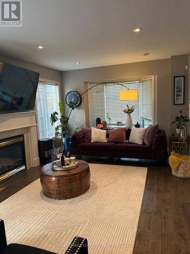 5890 Tampico Way, Mississauga, ON - Indoor Photo Showing Living Room With Fireplace