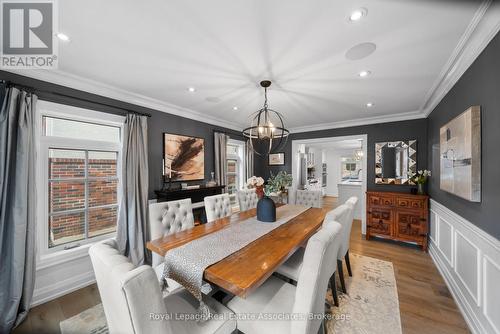 36 Mississauga Road N, Mississauga, ON - Indoor Photo Showing Dining Room