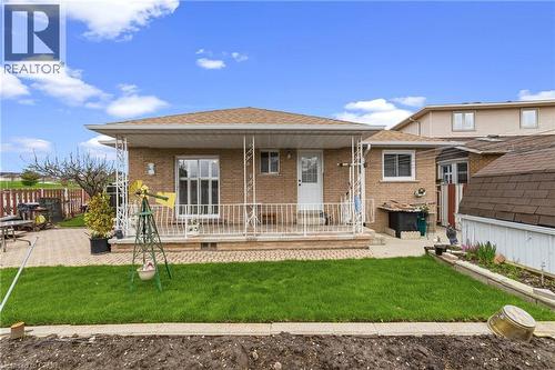 546 Dicenzo Drive, Hamilton, ON - Outdoor With Deck Patio Veranda