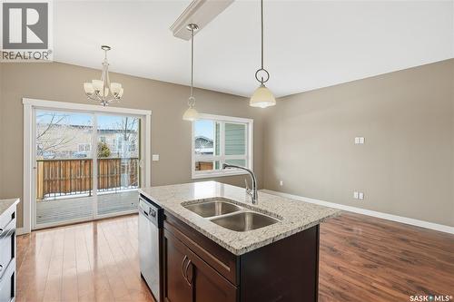 111 115 Shepherd Crescent, Saskatoon, SK - Indoor Photo Showing Kitchen With Double Sink