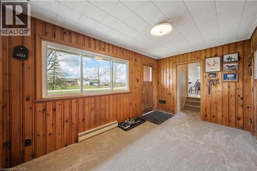 Room featuring wood paneling on walls - 2223 Hall Road, Binbrook, ON - Indoor Photo Showing Other Room